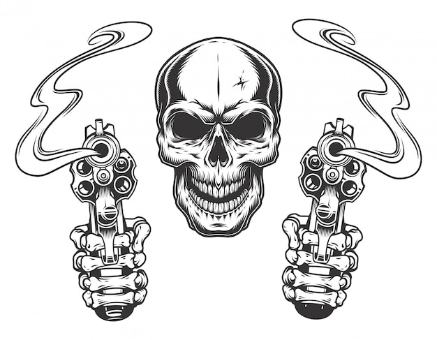 Detail Skull Vector Hd Nomer 8