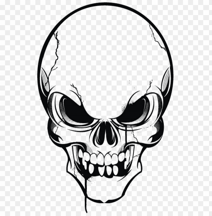 Detail Skull Vector Png Nomer 2