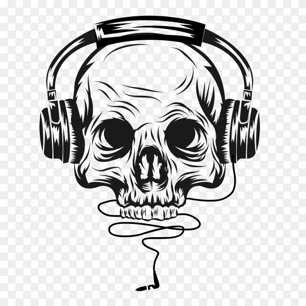 Detail Skull Vector Png Nomer 51