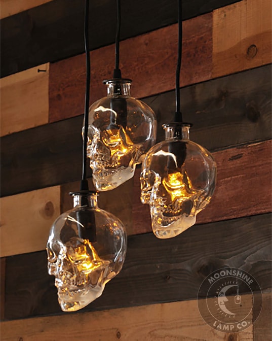 Detail Skull Vodka Lamp Nomer 3