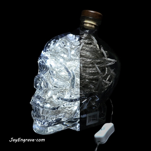 Detail Skull Vodka Lamp Nomer 55