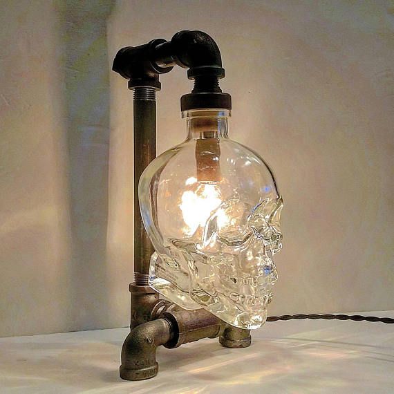 Detail Skull Vodka Lamp Nomer 8