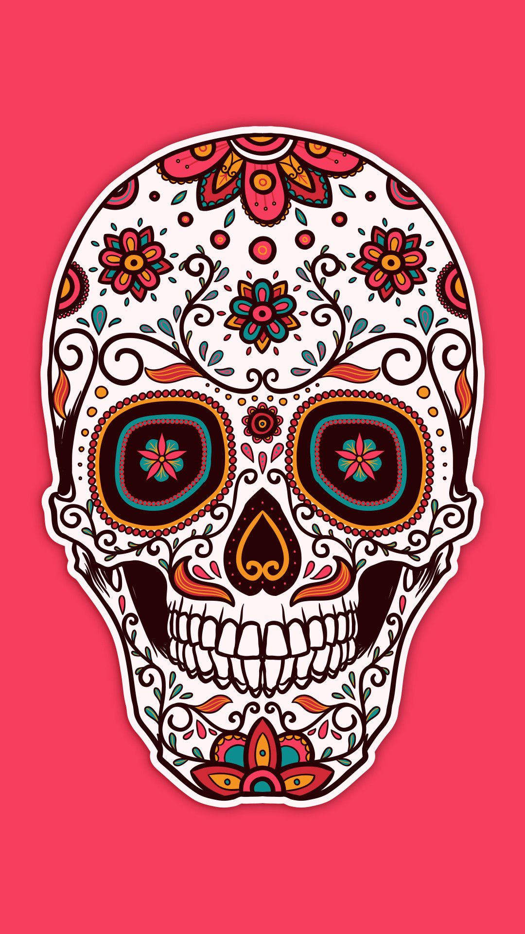 Detail Skull Wallpaper Iphone Nomer 49