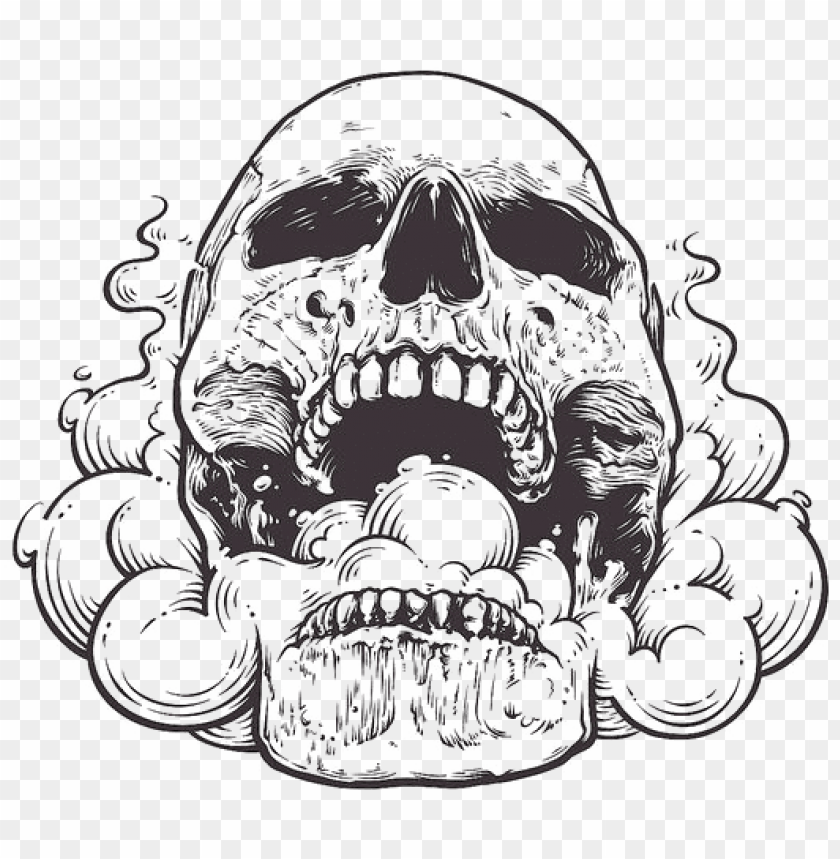Detail Skulls Transparent Nomer 21