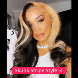 Detail Skunk Hair Wig Nomer 9