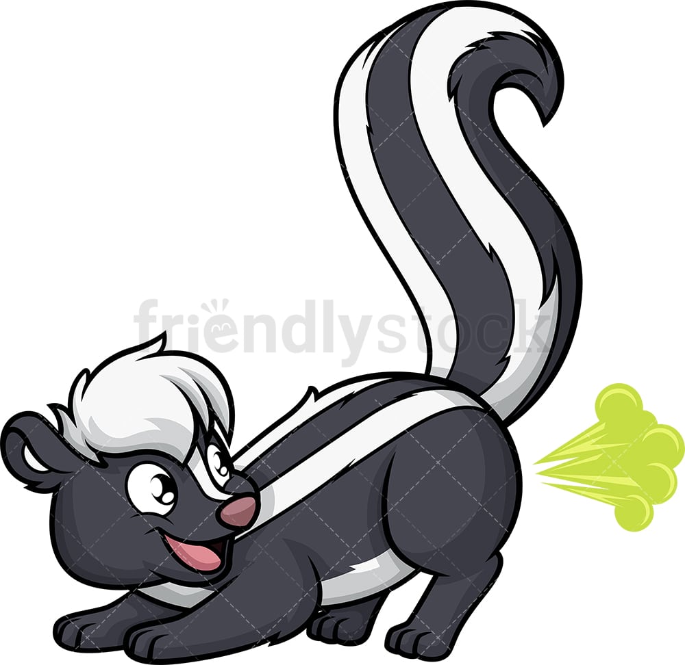 Detail Skunks Clipart Nomer 22