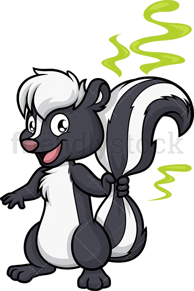 Detail Skunks Clipart Nomer 24