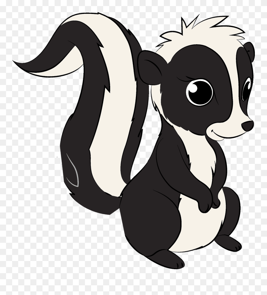 Detail Skunks Clipart Nomer 3