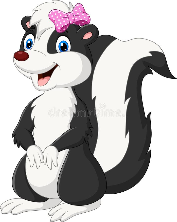 Detail Skunks Clipart Nomer 28