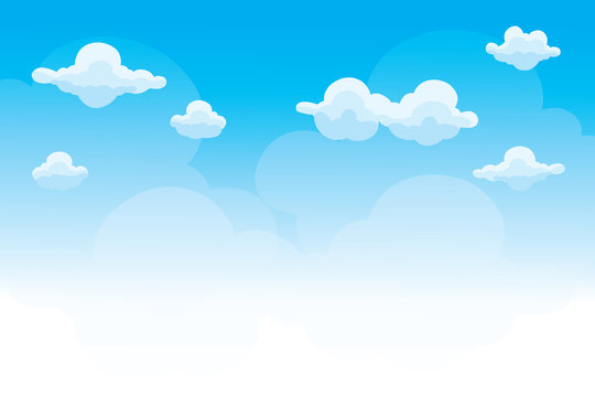 Detail Sky Background Cartoon Nomer 2