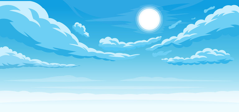 Detail Sky Background Cartoon Nomer 16