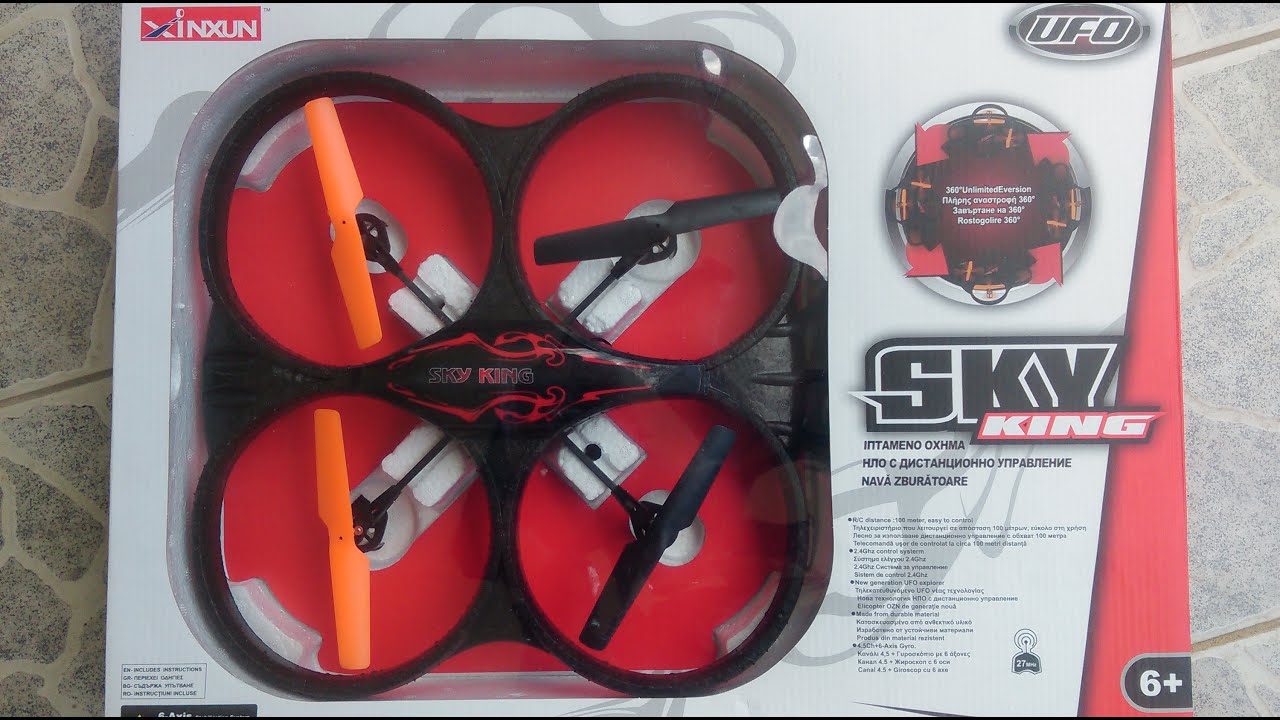 Detail Sky King Quadcopter Drone With Camera Nomer 5