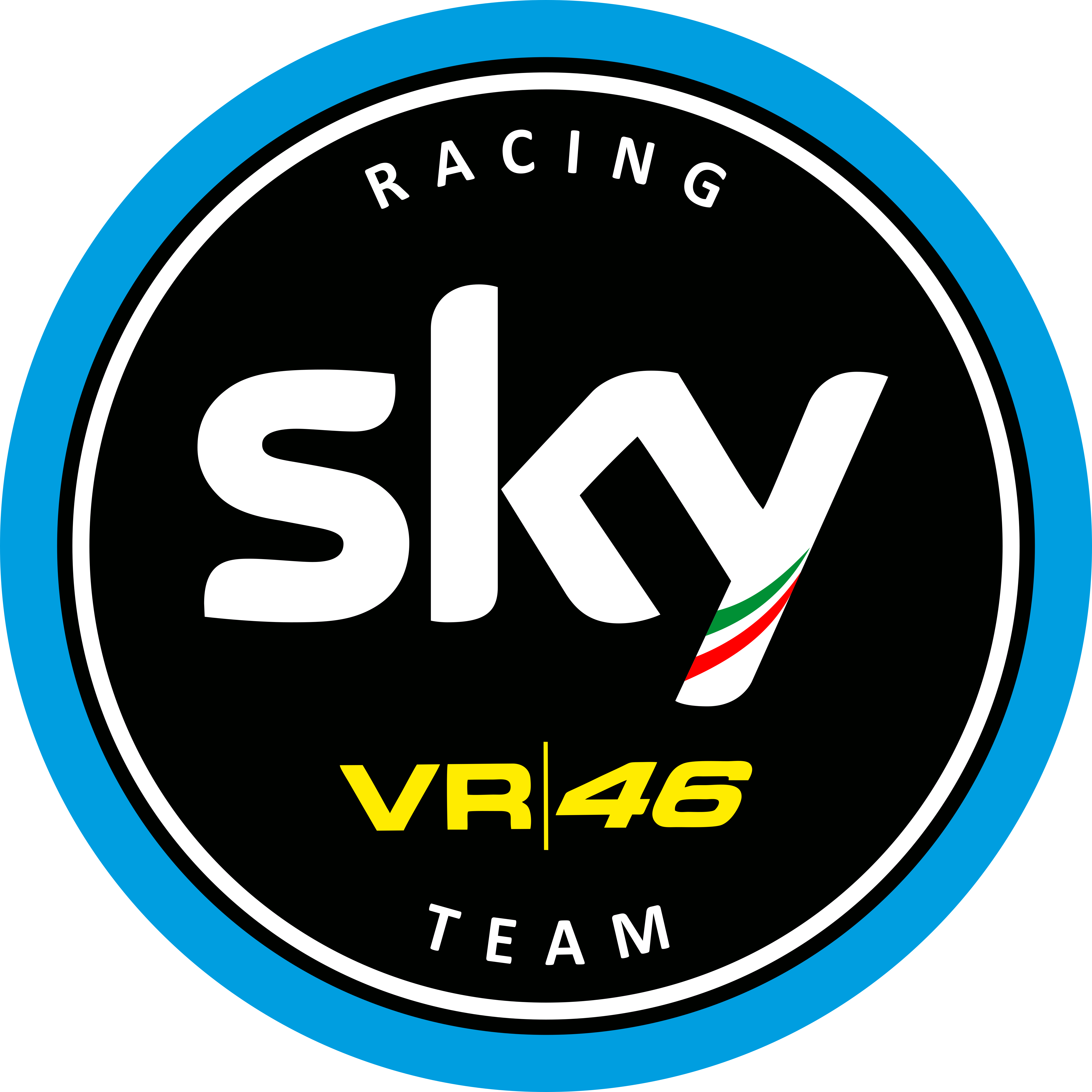 Sky Racing Team Vr46 Logo - KibrisPDR