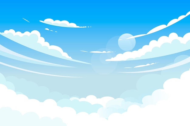 Detail Sky Vector Background Nomer 49