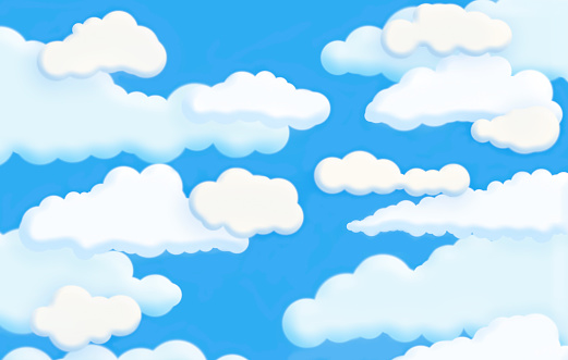 Detail Sky Wallpaper Cartoon Nomer 3