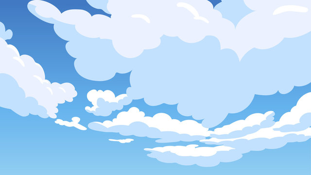 Detail Sky Wallpaper Cartoon Nomer 34