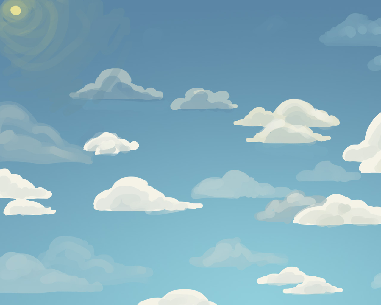 Detail Sky Wallpaper Cartoon Nomer 55