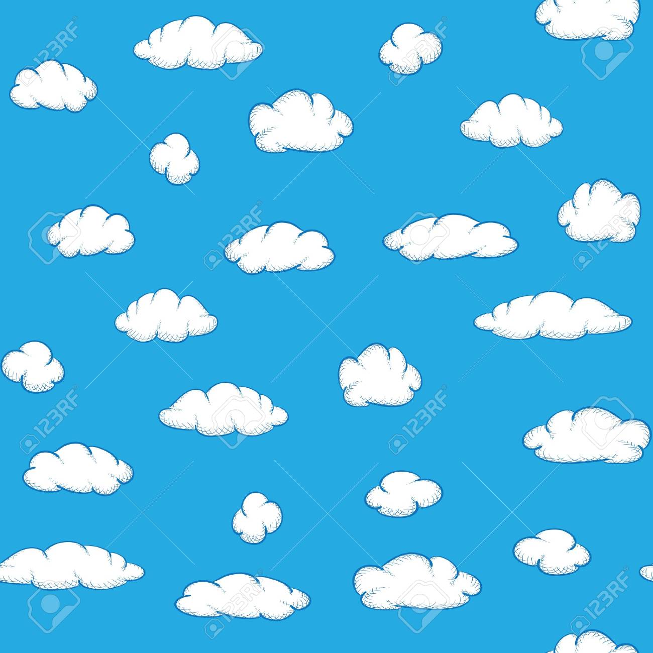 Detail Sky With Clouds Clipart Nomer 8