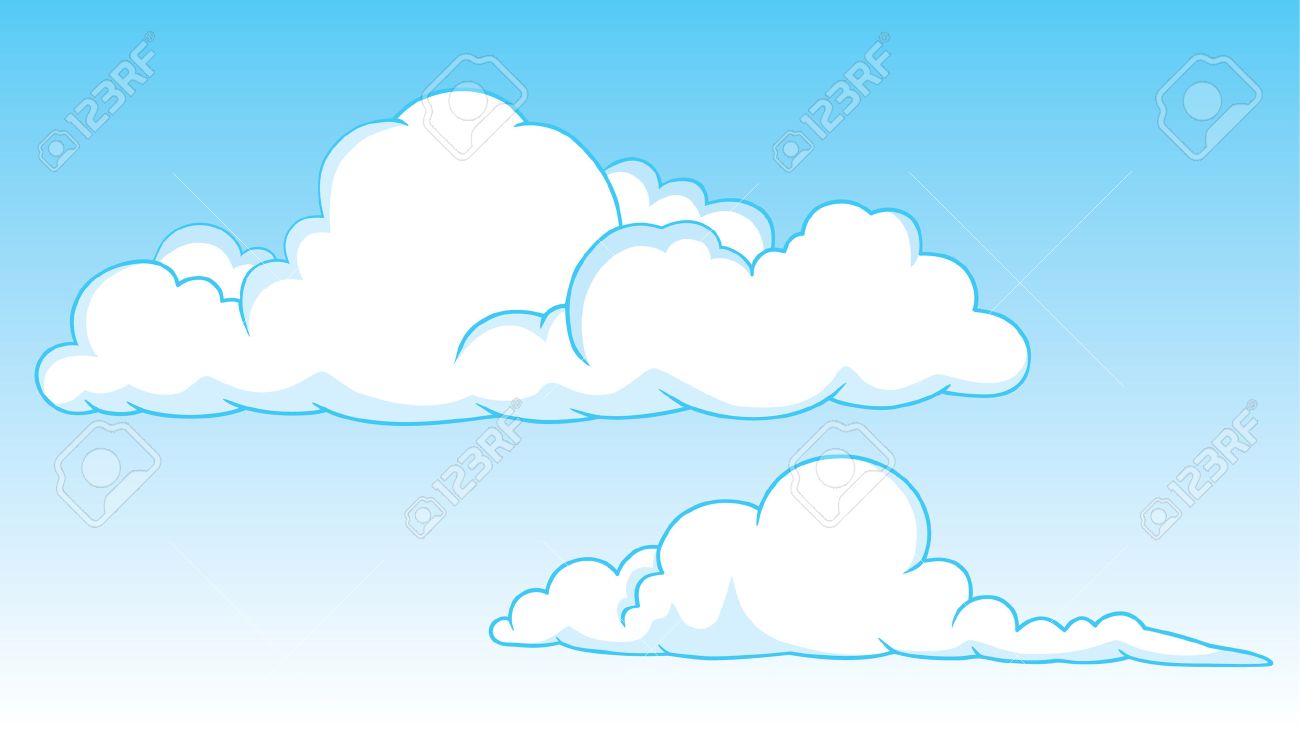 Detail Sky With Clouds Clipart Nomer 10