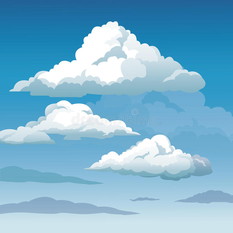 Detail Sky With Clouds Clipart Nomer 23