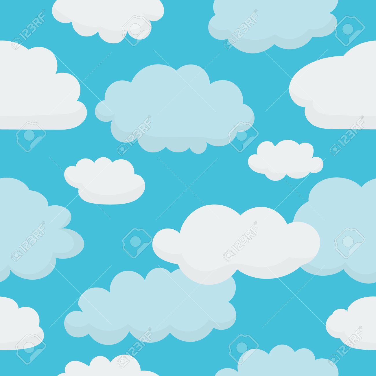 Detail Sky With Clouds Clipart Nomer 26