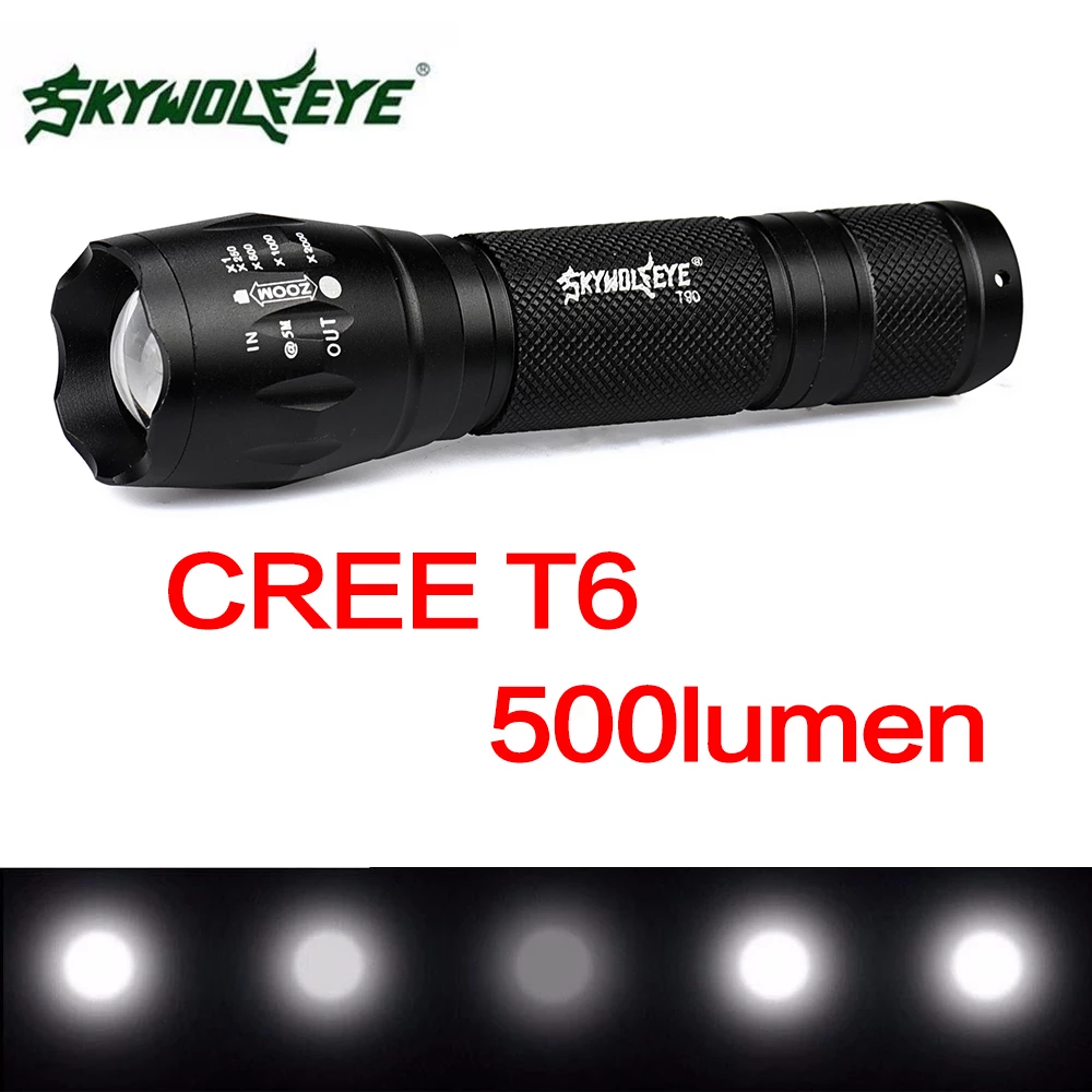 Detail Sky Wolf Eye Flashlight Battery Nomer 40
