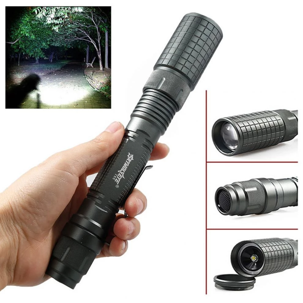 Detail Sky Wolf Eye Flashlight Battery Nomer 9