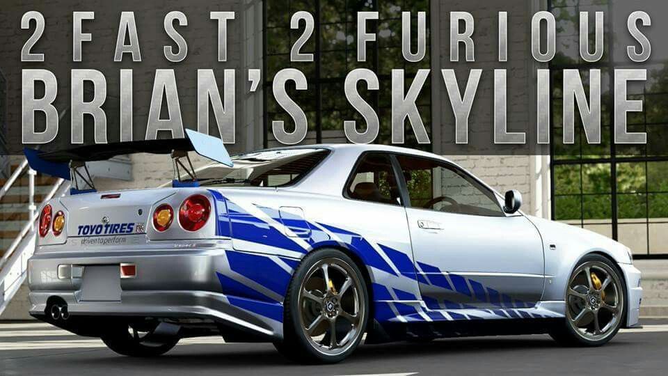 Detail Skyline Brian Fast And Furious 2 Nomer 18