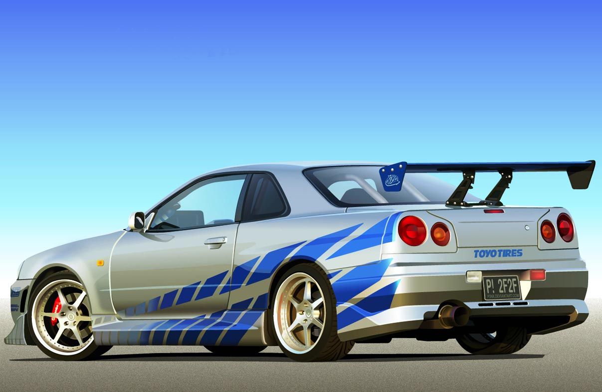 Detail Skyline Brian Fast And Furious 2 Nomer 4