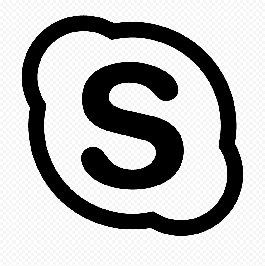 Detail Skype Logo Transparent Background Nomer 29