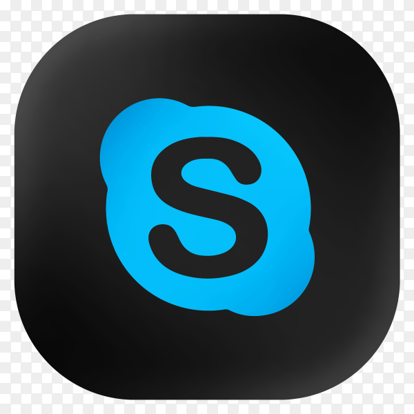 Detail Skype Transparent Nomer 30