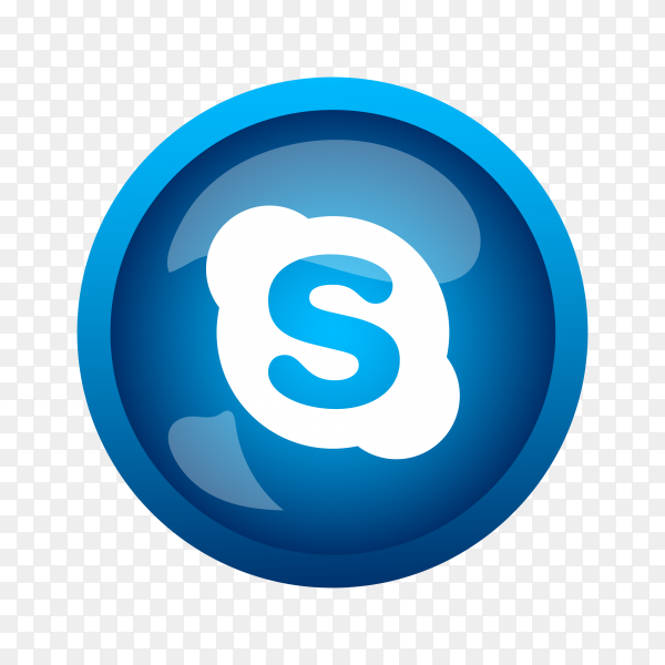 Detail Skype Transparent Nomer 58