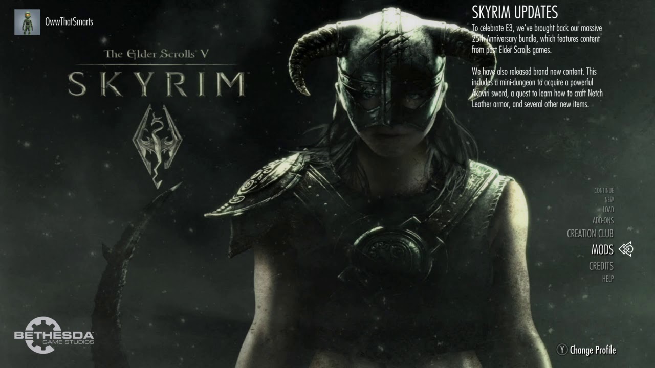 Detail Skyrim Main Menu Mod Nomer 12