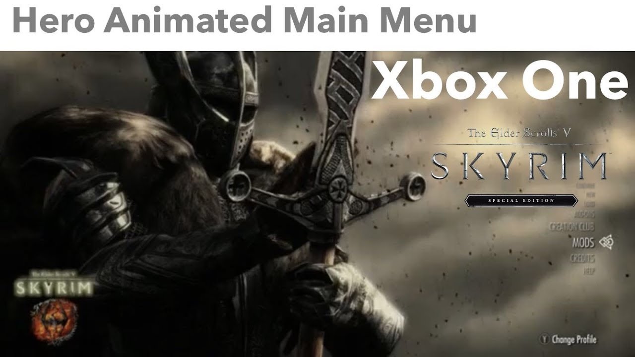 Detail Skyrim Main Menu Mod Nomer 24