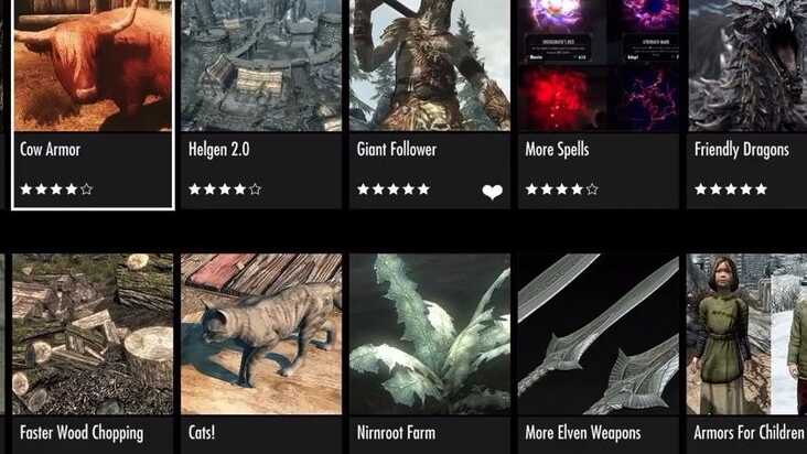 Detail Skyrim Main Menu Mod Nomer 49