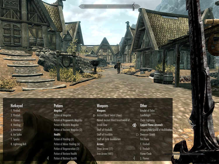 Detail Skyrim Main Menu Mod Nomer 51
