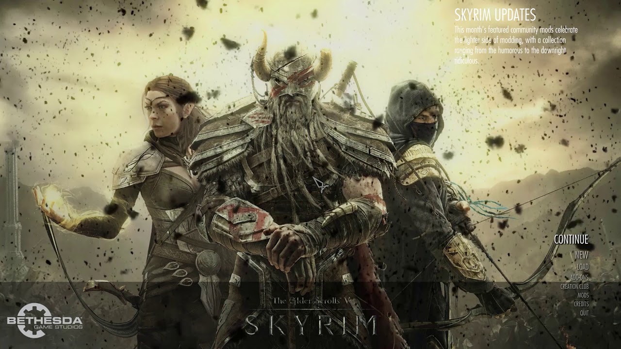Detail Skyrim Main Menu Mod Nomer 8
