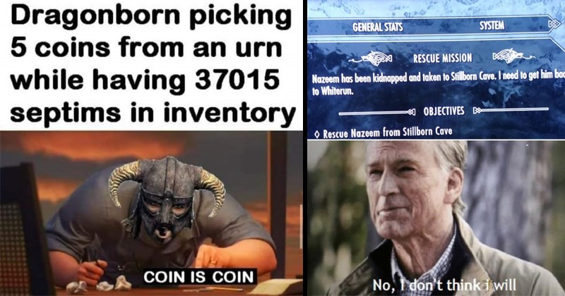 Detail Skyrim Stats Meme Nomer 34