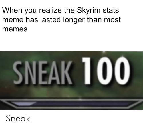 Detail Skyrim Stats Meme Nomer 9