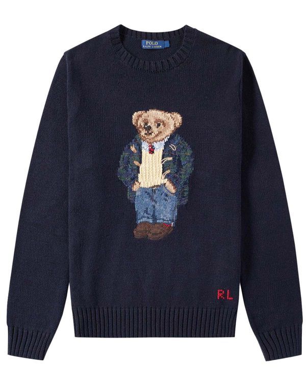 Detail Sled Polo Bear Sweater Nomer 18