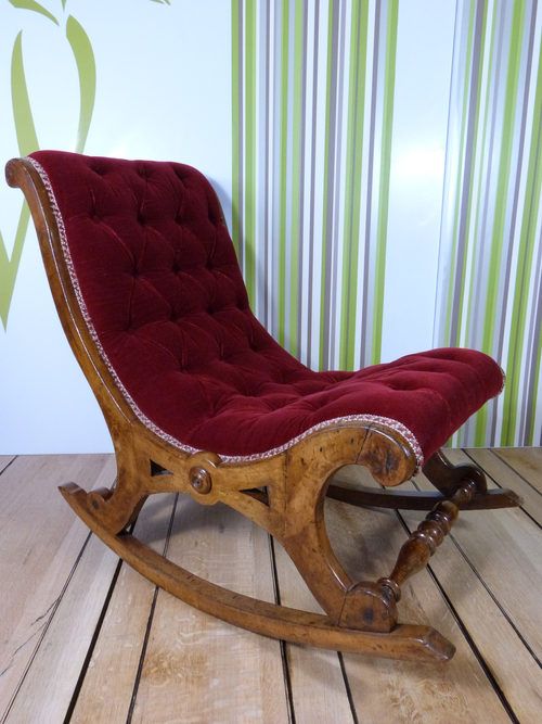 Detail Sleigh Rocking Chair Nomer 2