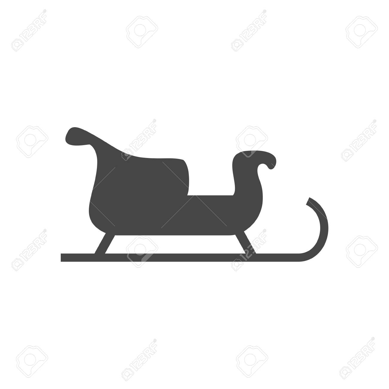 Detail Sleigh Vector Nomer 13