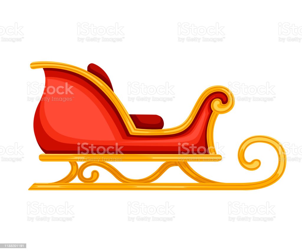 Detail Sleigh Vector Nomer 19