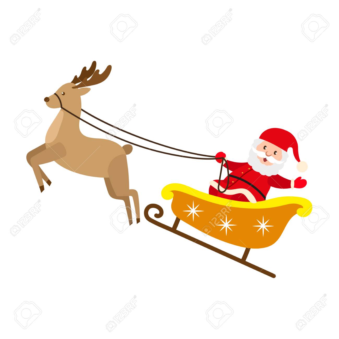 Detail Sleigh Vector Nomer 21