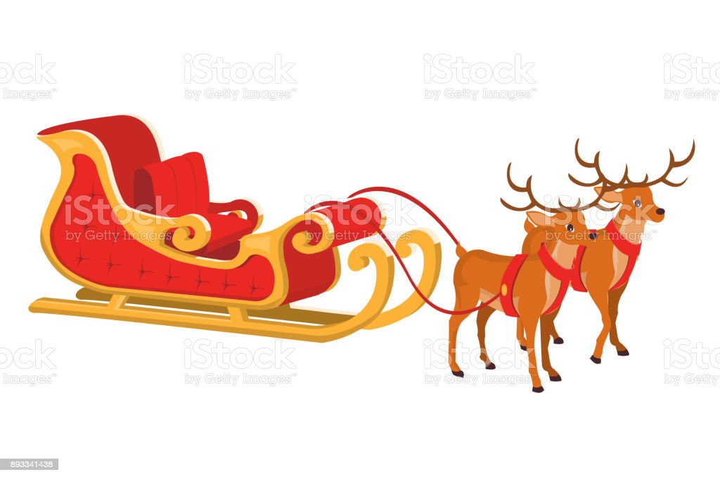 Detail Sleigh Vector Nomer 30