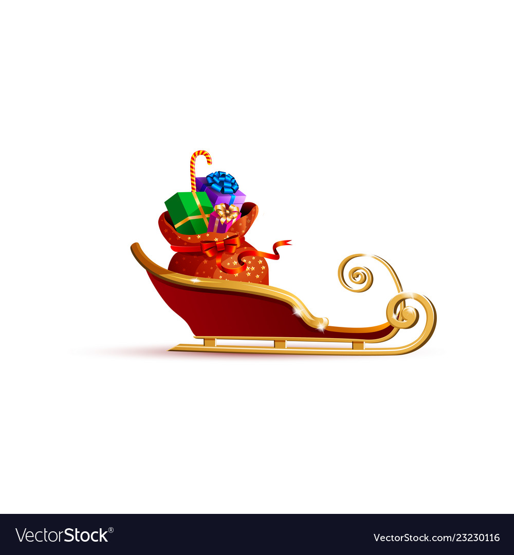 Detail Sleigh Vector Nomer 51