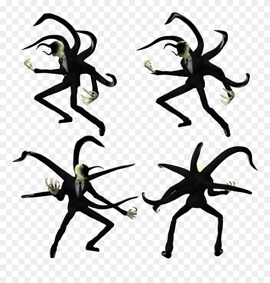 Detail Slender Man Clipart Nomer 49