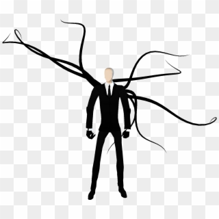 Detail Slender Man Transparent Background Nomer 21