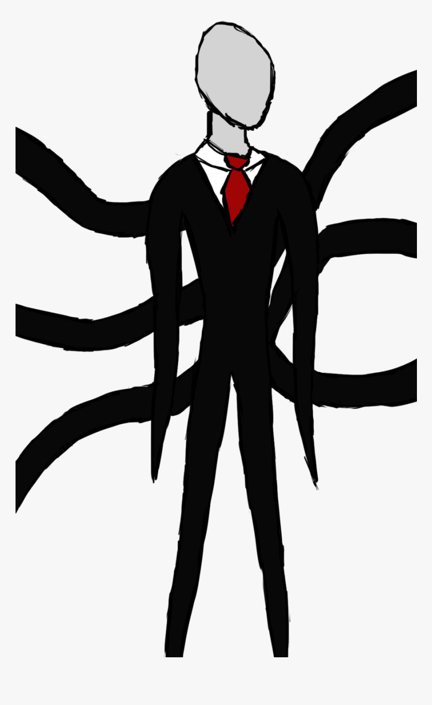 Detail Slender Man Transparent Background Nomer 29