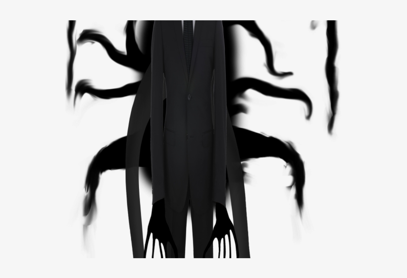 Detail Slender Man Transparent Background Nomer 33